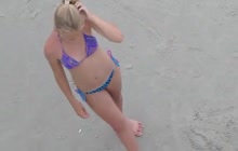 Teen at the beach